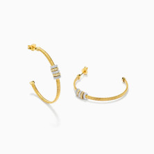 Brincos SPIRAL, em formato de argola